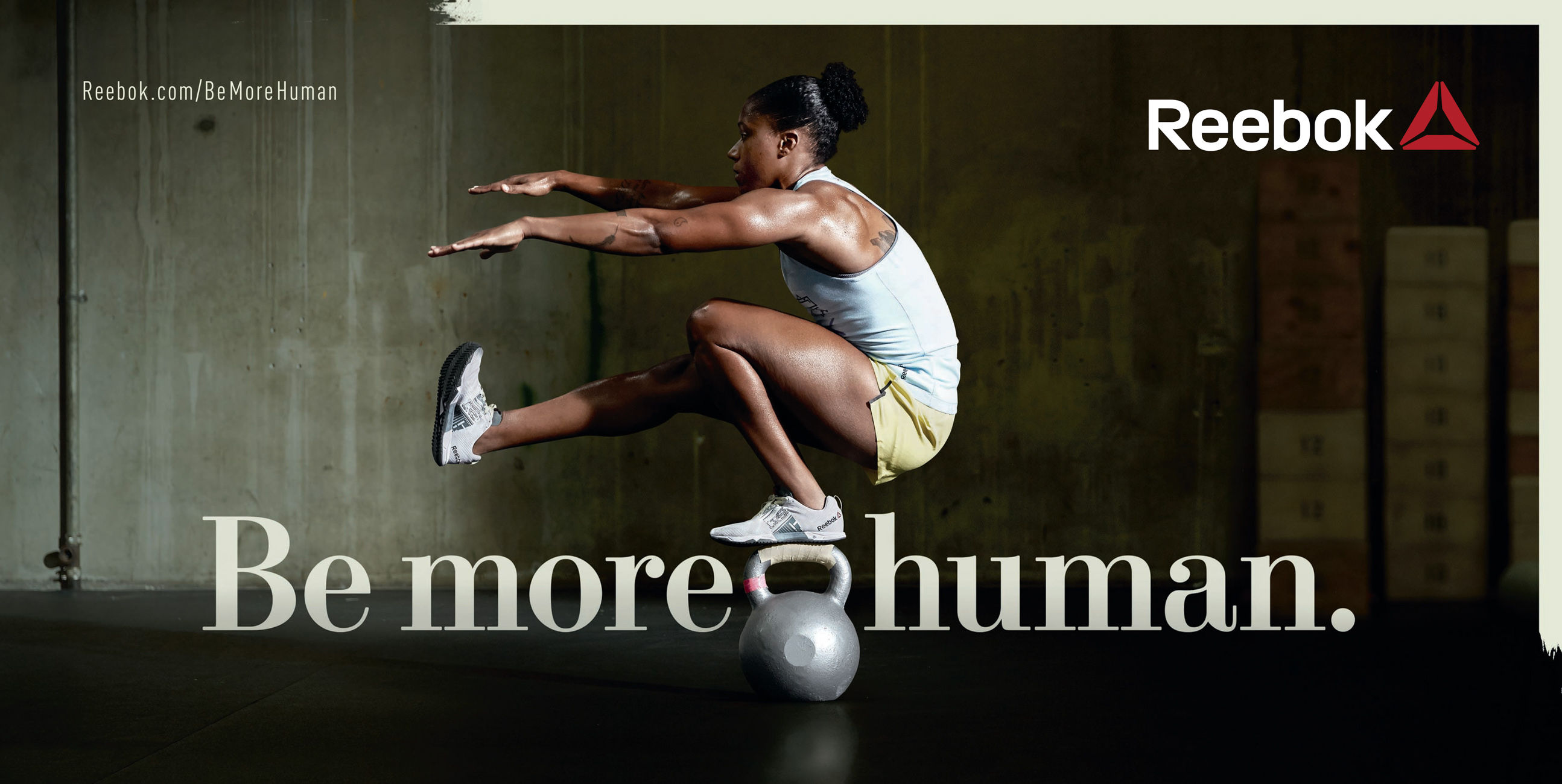 reebok be more human